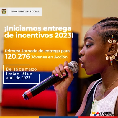 Jovenes en accion inicia la entrega de incentivos